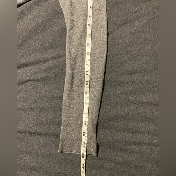 Gray Cotton Cardigan - Picture 2 of 4